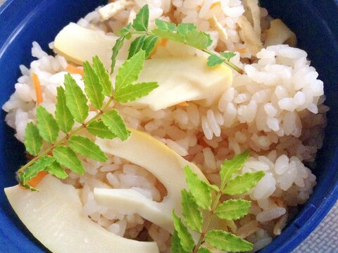 炊き込みご飯なら何でも合う♡旬！たけのこご飯